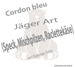Cordon bleu Jäger Art